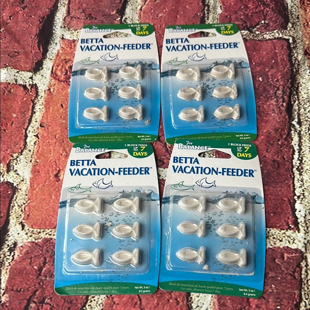 Betta Vacation Feeder Blocks